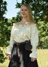 Authentische Carmen Bluse natur für Mittelalter & Larp