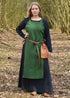 Wikinger Trägerkleid Tinna   Grünes Überkleid aus Canvas