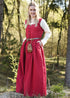 Mittelalter Trägerkleid Lene in Rot