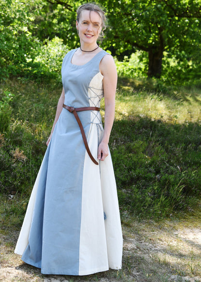 rmelloses berkleid jarle traegerkleid blaugrau natur