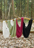 Mittelalter Schultertasche Baumwolle im Used Look