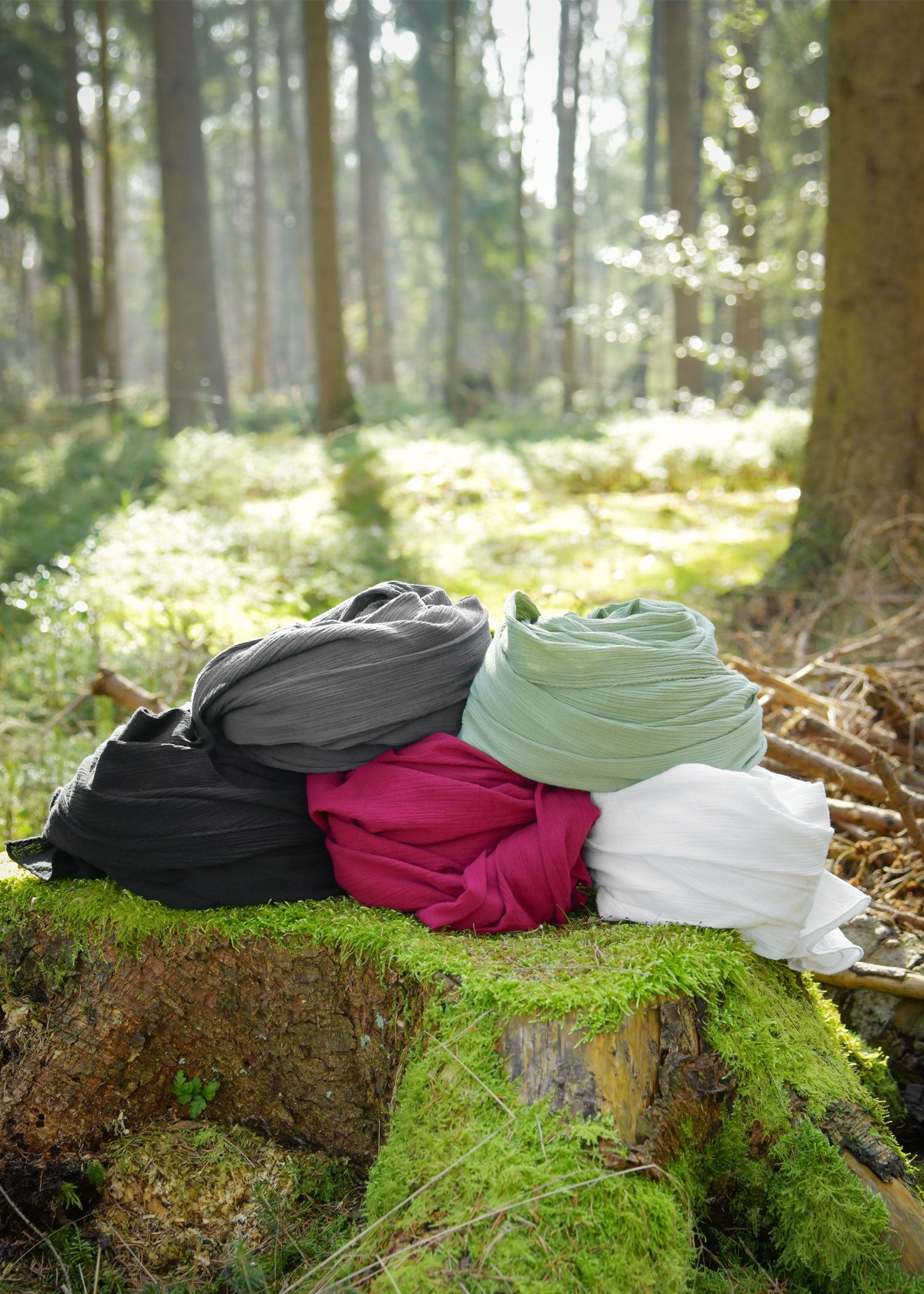 XL Mittelalter Schal aus Baumwolle