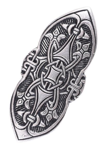 Birka Wikinger Fibel: Historische Bronze Replik