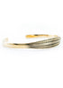 Filigraner Wikinger Armreif aus Bronze   Terslev Stil