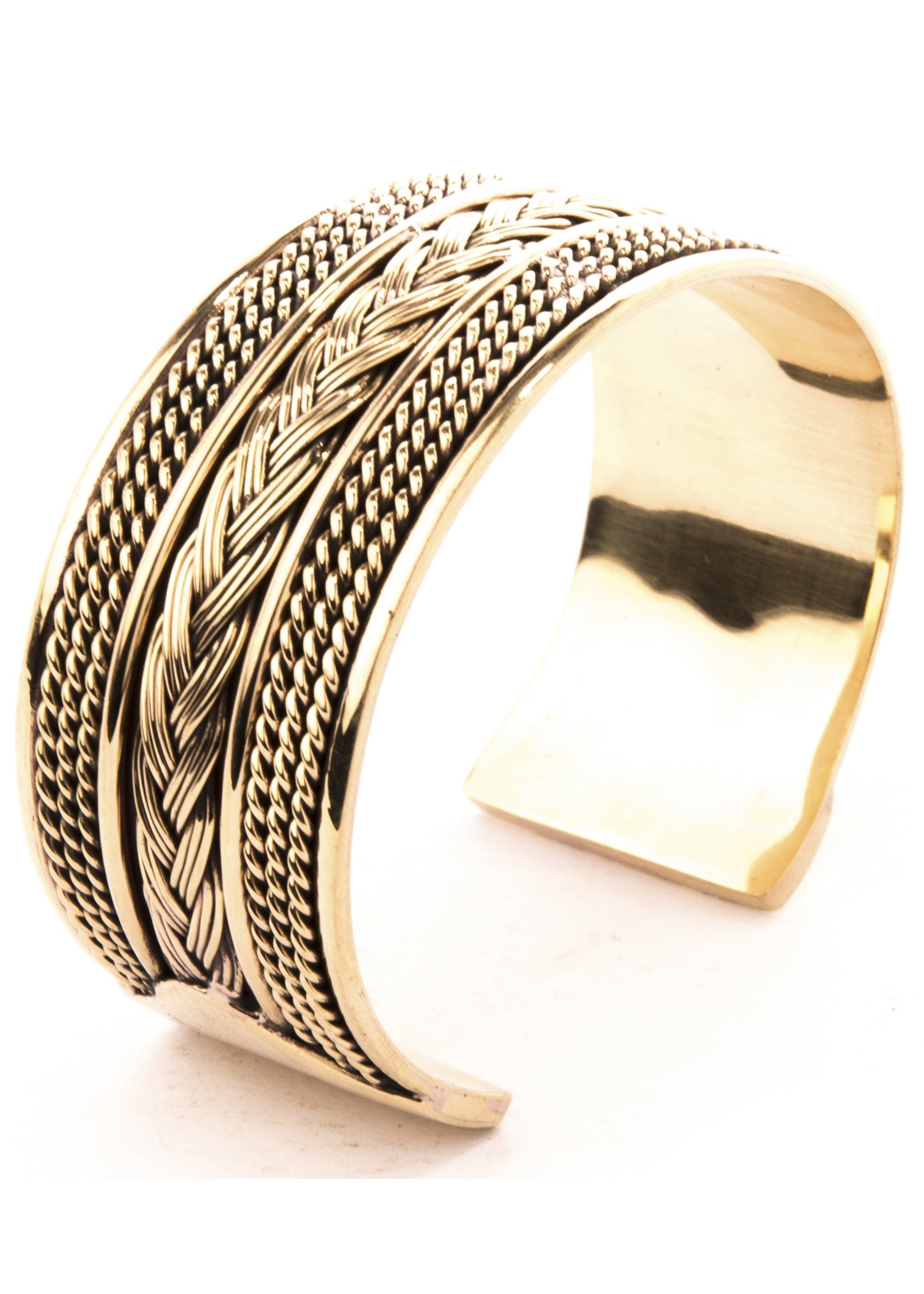 Markanter Wikinger Armreif aus Bronze   Breit &amp; Massiv