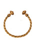 Keltischer Bronze Armreif: Antike Torques Optik