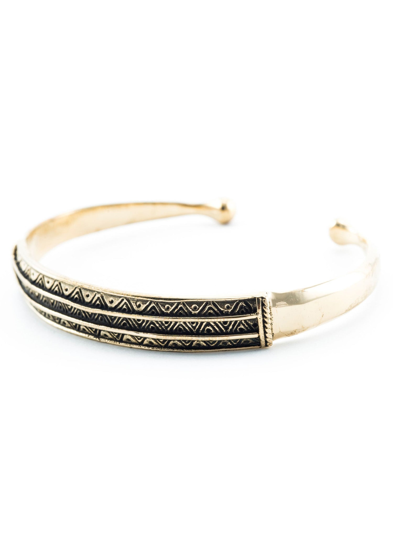 Historischer Bronze Armreif: Elegantes Design