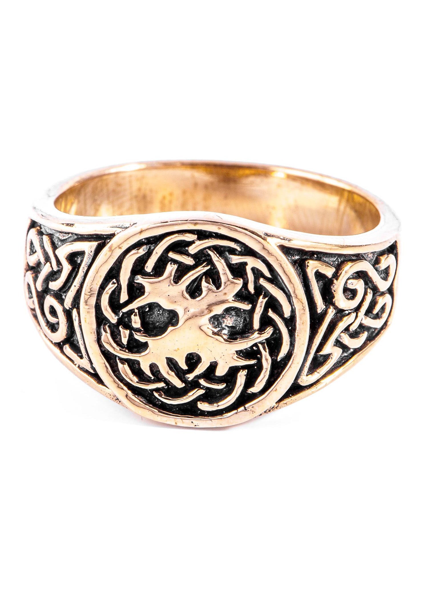 Keltenring Weltenesche Yggdrasil aus Bronze
