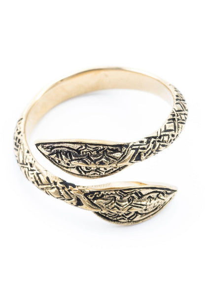 Wikingerring Speerspitzen Bronze verstellbar
