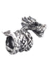 Wikinger Bartperle Kleiner Drache aus 925 Silber
