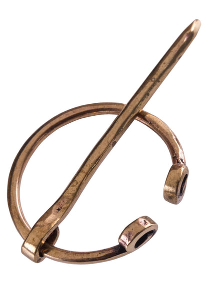 Kleine Wikinger Fibel aus Bronze – Filigrane Schließe