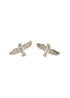 Silberne Hugin & Munin Raben Ohrstecker