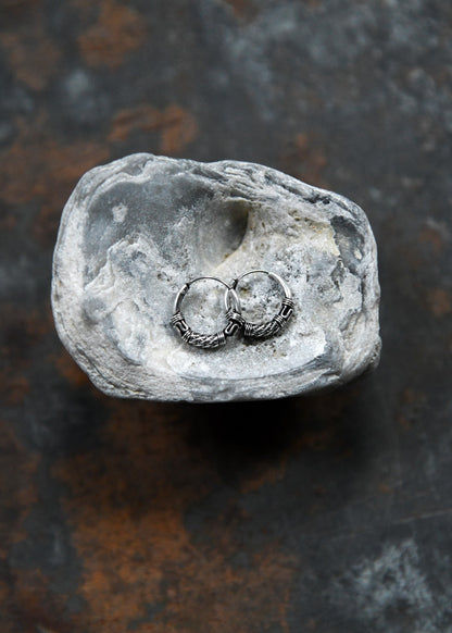 ohrringe aus silber wikinger creolen paar