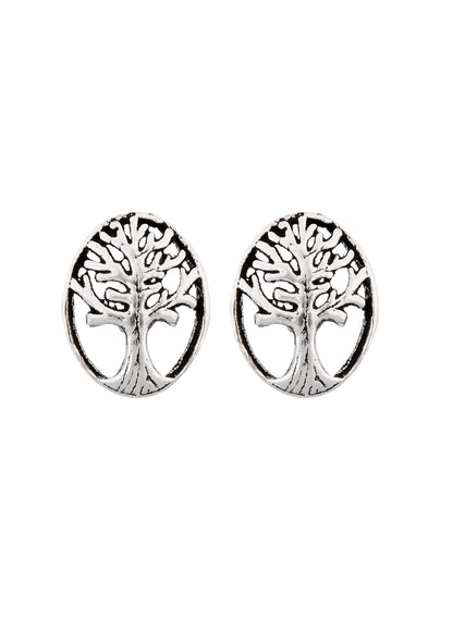 Silber Ohrstecker Yggdrasil: Der nordische Weltenbaum
