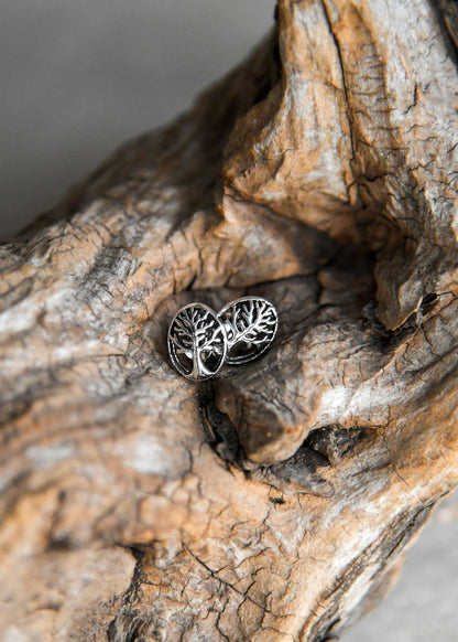 ohrstecker aus silber yggdrasil paar