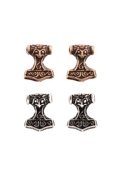 Mjölnir Ohrstecker aus 925 Silber
