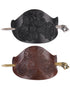 Leder Haarspange Oseberg mit Drachennadel