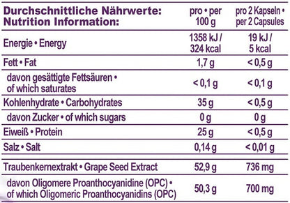 IronMaxx OPC Grape Seed Extract 130 Kaps.