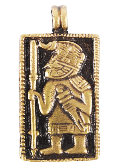 Vendelzeit Amulett: Krieger von Torslunda