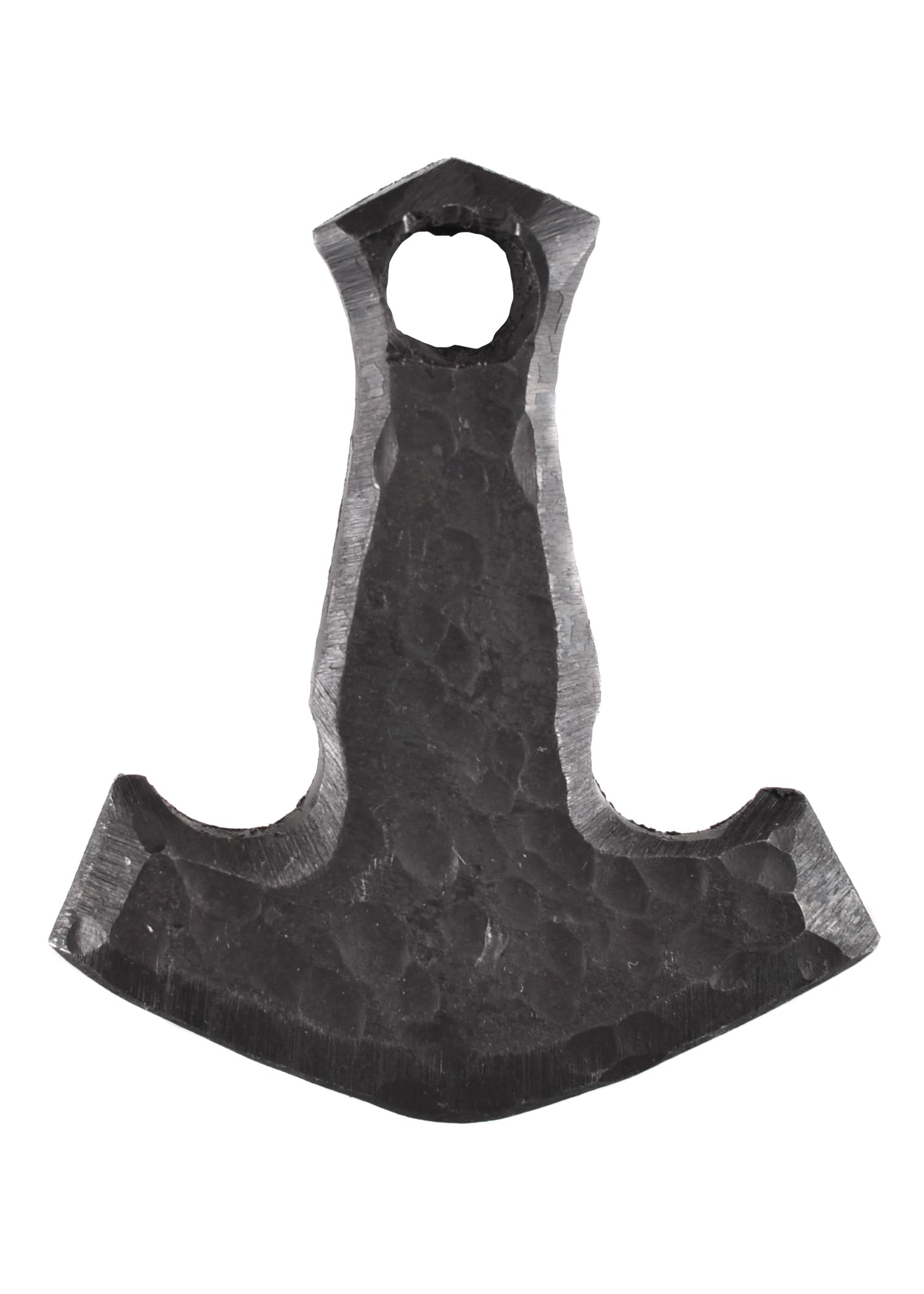Handgeschmiedeter Thorshammer aus Eisen – Mjölnir