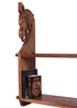 wikinger holzregal drachenkopf gross