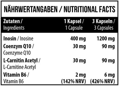 MST Inosine Q10 90 Kapsel