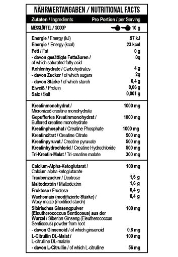 MST Creatine Kick 500g Cherry Cola