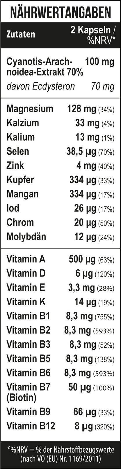 mst ecdysterone hplc 90 kapseln