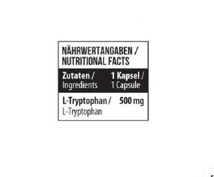 mst tryptophan 500mg 60 kapseln