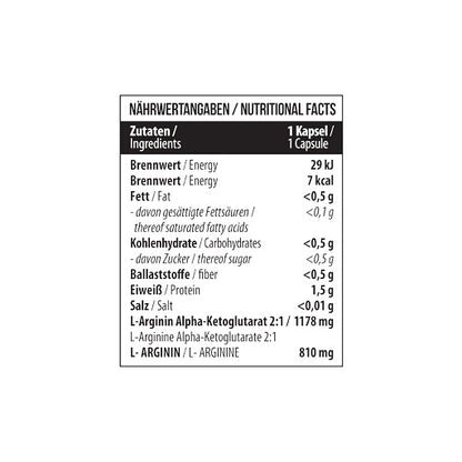 mst arginin aakg 1178mg 60 kapseln