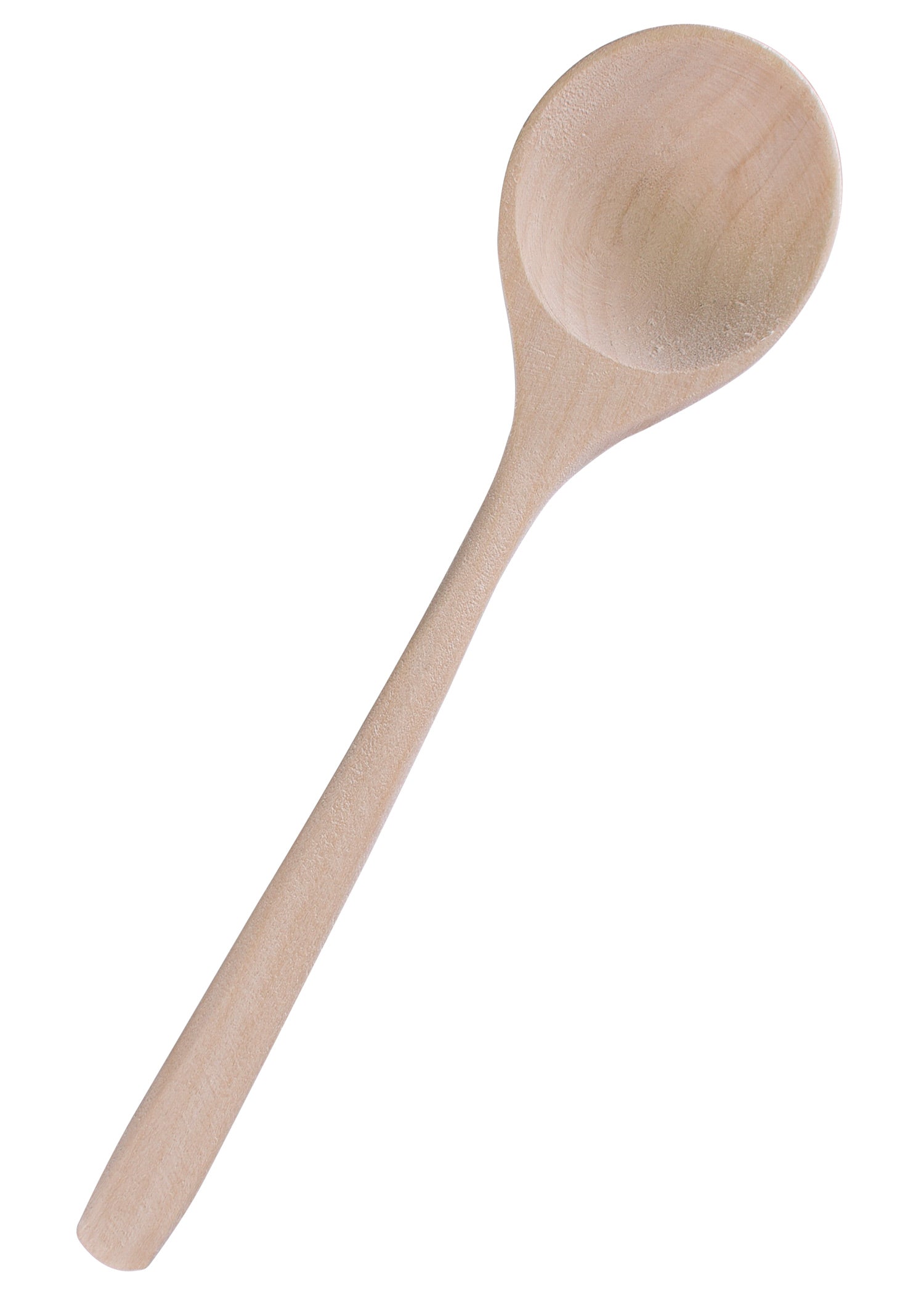 Rustikaler Holzlöffel aus Espe, 24 cm