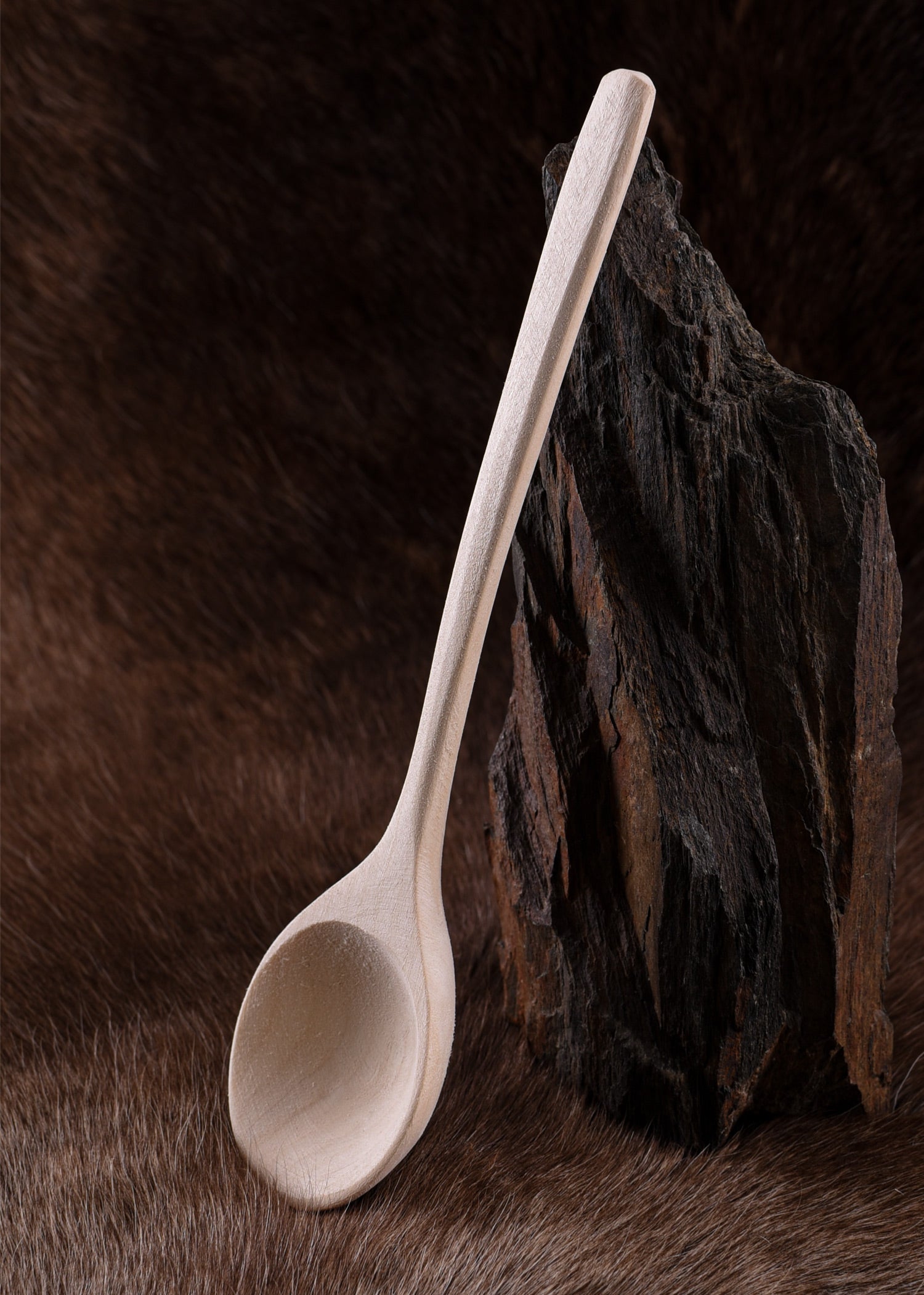holzloeffel aus espe ca 24 cm