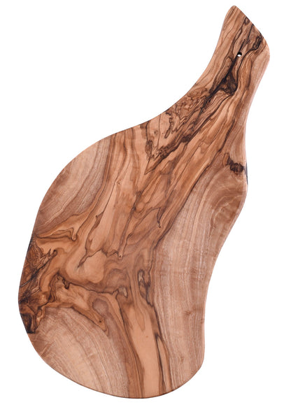 Olivenholz Schneidebrett mit Griff (30x15cm)