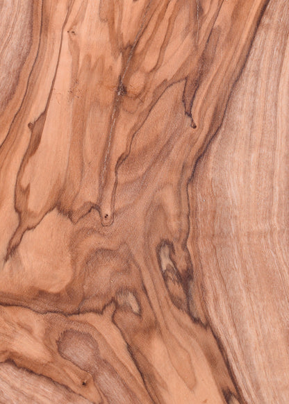 schneidebrett aus olivenholz mit griff ca 30 x 15 cm