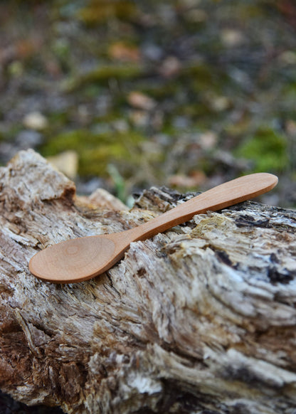 loeffel aus kirschholz ca 17 x 4 cm