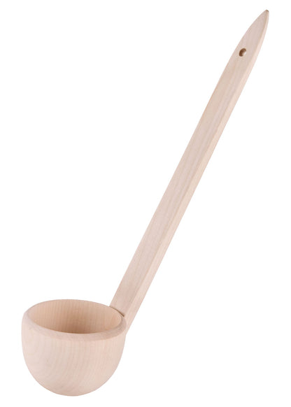 Rustikale Schöpfkelle aus Ahornholz (36 cm)