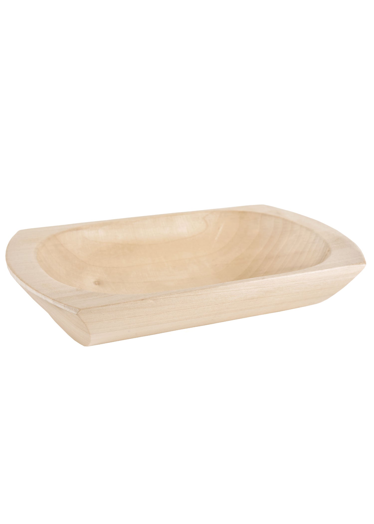 Lindenholz Trog 30x16 cm   Glatt &amp; Versiegelt