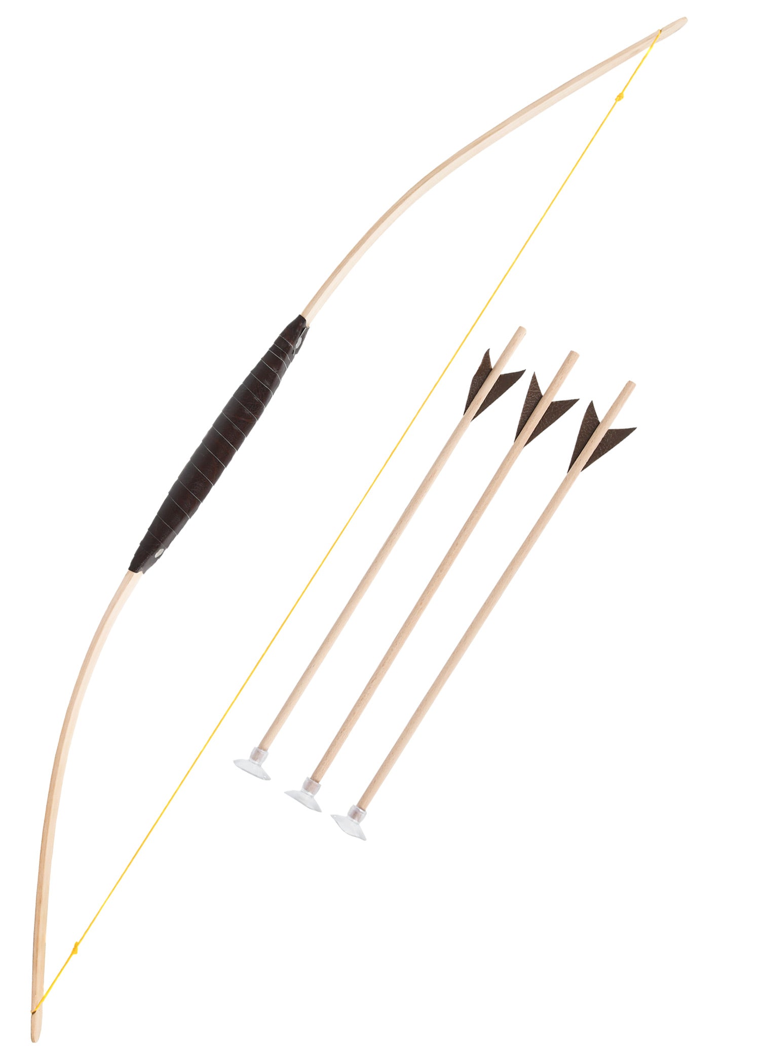 Kinder Holzbogen Set 100 cm aus Eschenholz inkl. Pfeile
