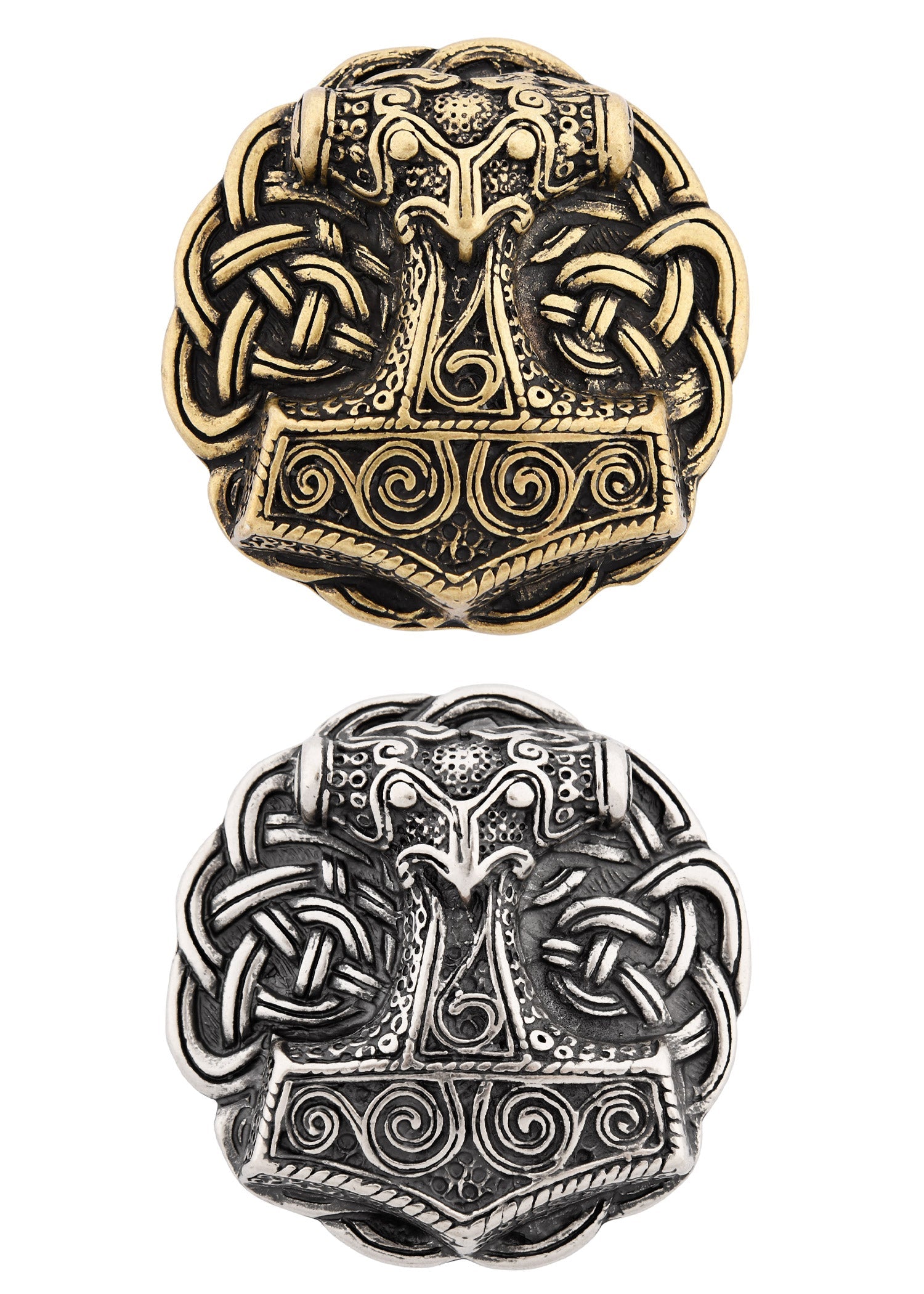 Gürtelschnalle Thorshammer Schonen   Wikinger Mjölnir