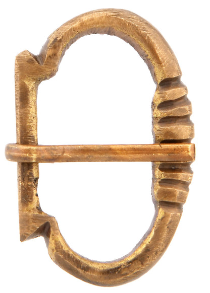 Authentische Hochmittelalter Messing Schnalle (28mm)