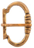 Authentische Hochmittelalter Messing Schnalle (28mm)