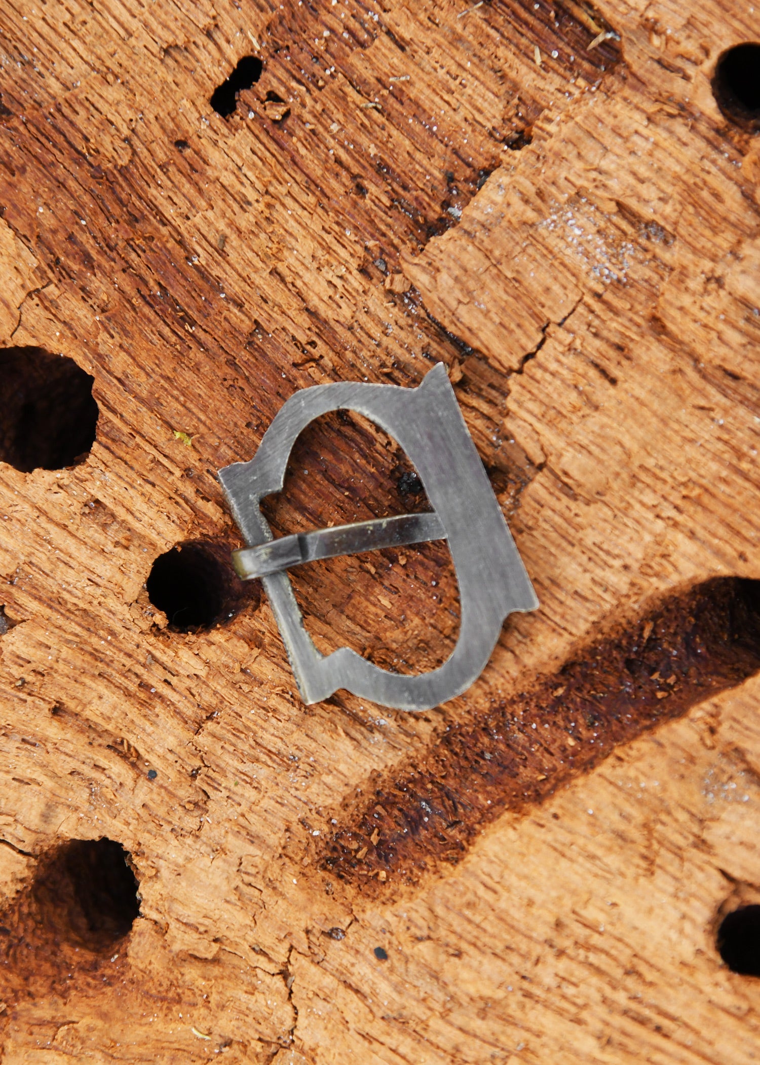 hochmittelalter schnalle aus messing nr 7