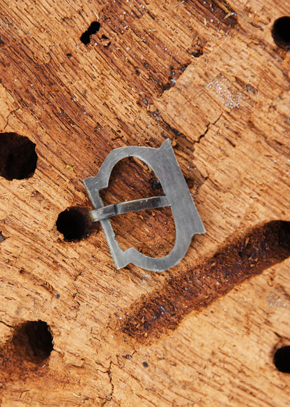 hochmittelalter schnalle aus messing nr 7
