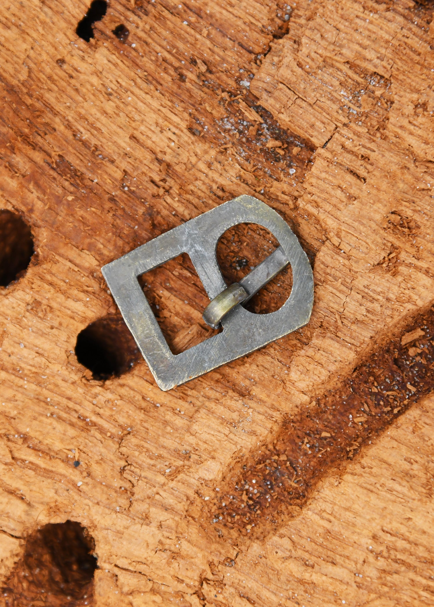 spaetmittelalter schnalle aus messing nr 11