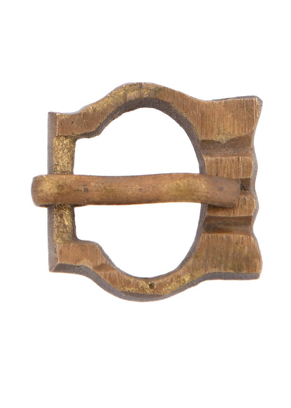 Hochmittelalter Messing Schnalle Nr. 13