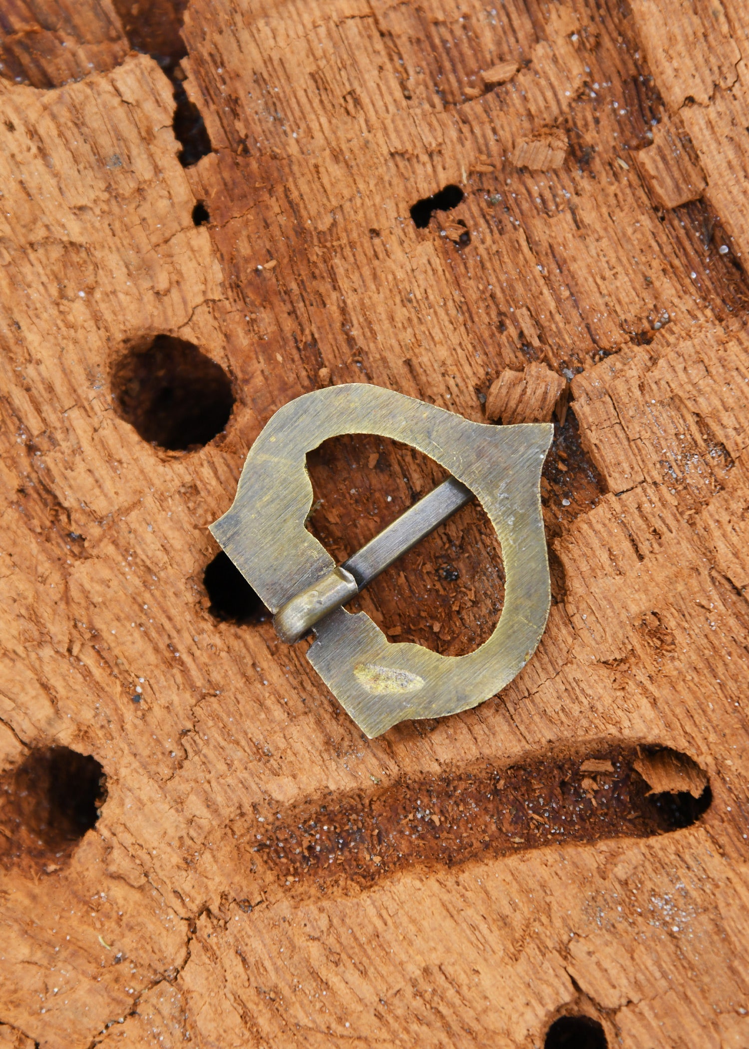 mittelalter schnalle aus messing nr 15