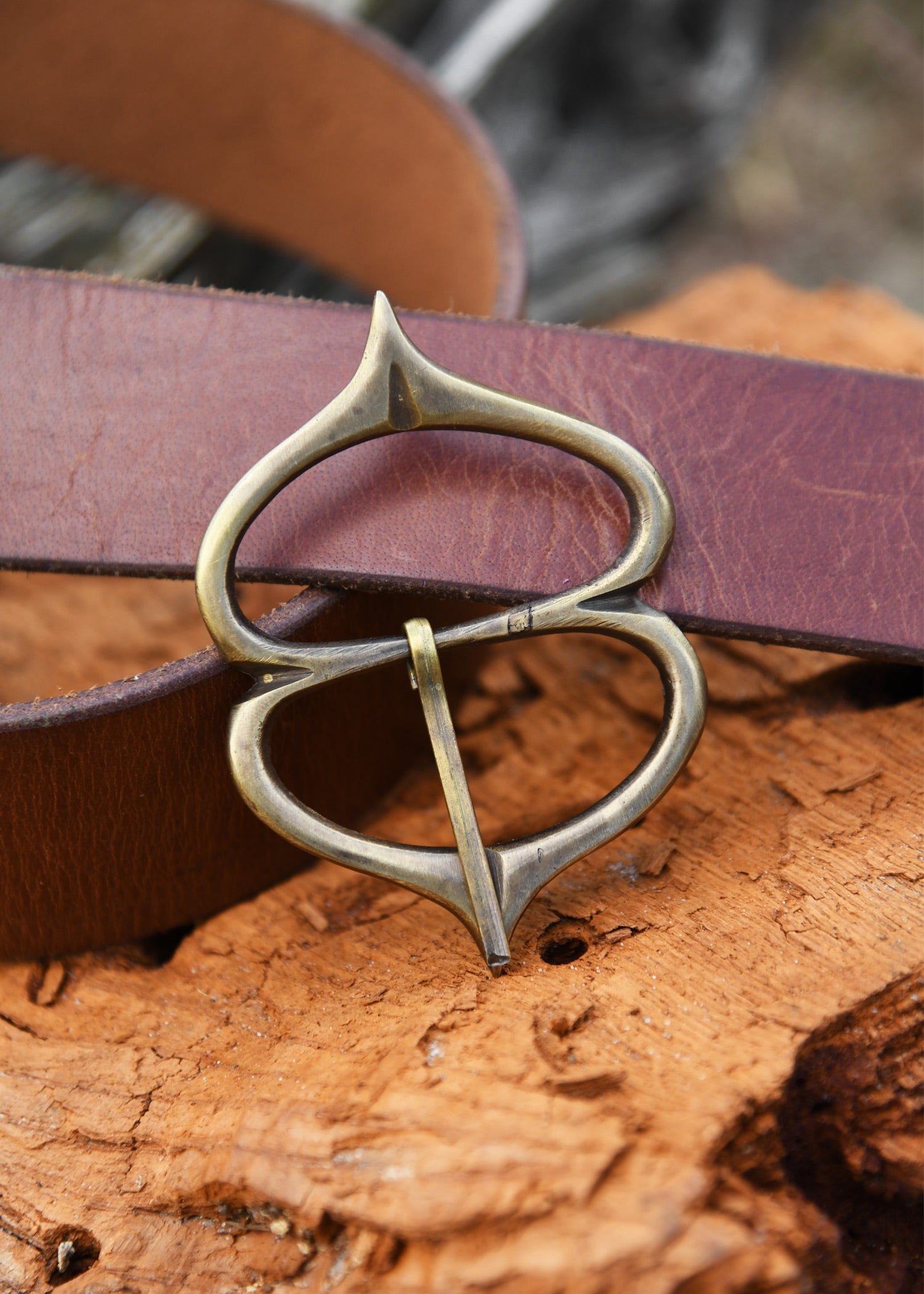 spaetmittelalter schnalle aus messing nr 23