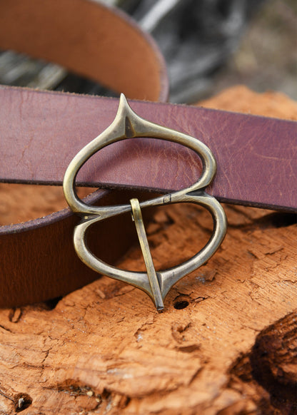 spaetmittelalter schnalle aus messing nr 23