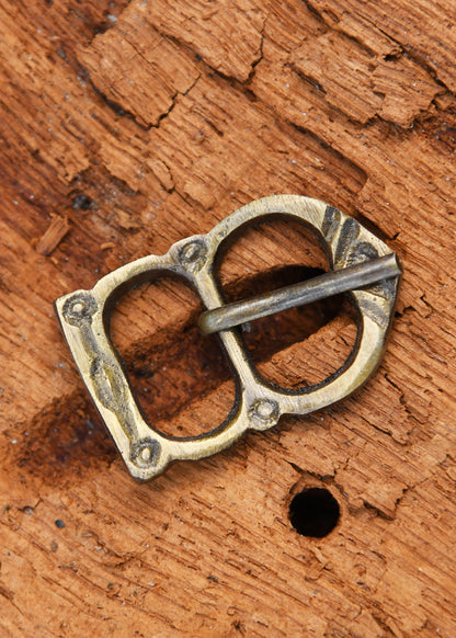 spaetmittelalter schnalle aus messing nr 29