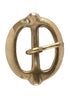 Messing Gürtelschnalle mit Dorn (2,5 cm)